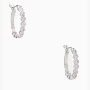 Elegant Silver Hoop Earrings